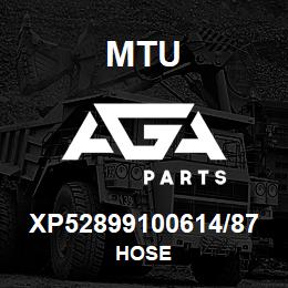 XP52899100614/87 MTU HOSE | AGA Parts