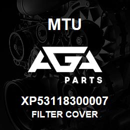 XP53118300007 MTU Filter Cover | AGA Parts