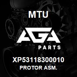 XP53118300010 MTU Protor Asm. | AGA Parts