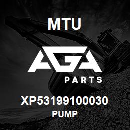 XP53199100030 MTU Pump | AGA Parts