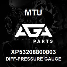 XP53208800003 MTU DIFF-PRESSURE GAUGE WITH SWITCH | AGA Parts