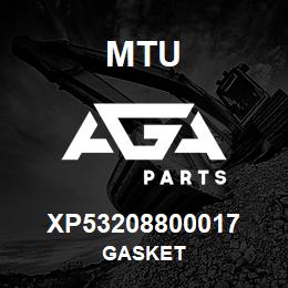 XP53208800017 MTU GASKET | AGA Parts