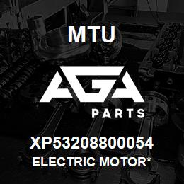 XP53208800054 MTU Electric Motor* | AGA Parts