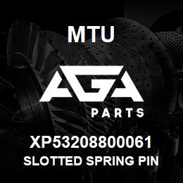 XP53208800061 MTU Slotted Spring Pin | AGA Parts