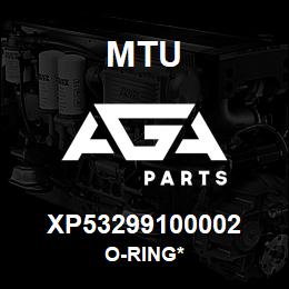 XP53299100002 MTU O-Ring* | AGA Parts