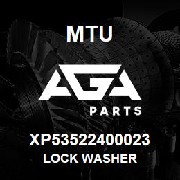 XP53522400023 MTU Lock Washer | AGA Parts