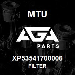 XP53541700006 MTU Filter | AGA Parts