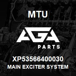 XP53566400030 MTU MAIN EXCITER SYSTEM | AGA Parts