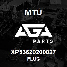 XP53620200027 MTU Plug | AGA Parts