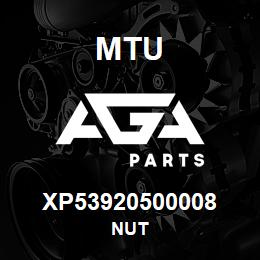 XP53920500008 MTU Nut | AGA Parts