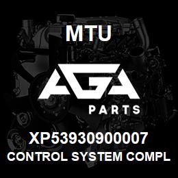 XP53930900007 MTU CONTROL SYSTEM COMPLETE | AGA Parts