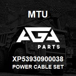 XP53930900038 MTU POWER CABLE SET | AGA Parts