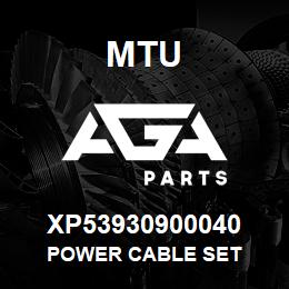 XP53930900040 MTU POWER CABLE SET | AGA Parts