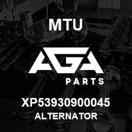 XP53930900045 MTU Alternator | AGA Parts