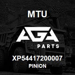 XP54417200007 MTU Pinion | AGA Parts