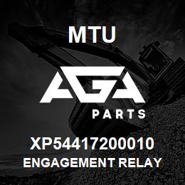 XP54417200010 MTU Engagement Relay | AGA Parts