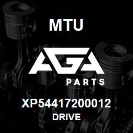 XP54417200012 MTU Drive | AGA Parts