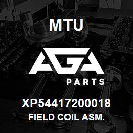 XP54417200018 MTU Field Coil Asm. | AGA Parts