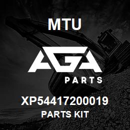 XP54417200019 MTU PARTS KIT | AGA Parts