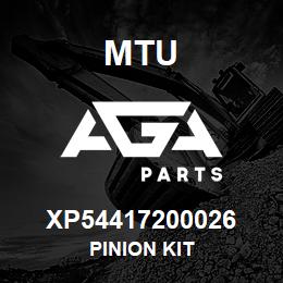 XP54417200026 MTU Pinion Kit | AGA Parts