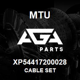 XP54417200028 MTU Cable Set | AGA Parts