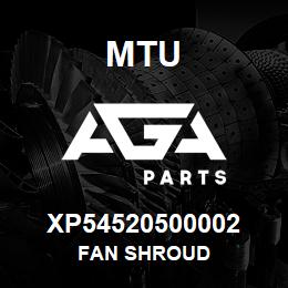 XP54520500002 MTU Fan Shroud | AGA Parts