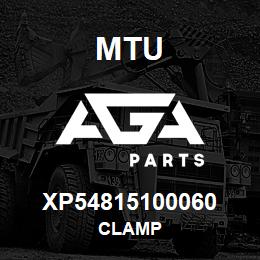 XP54815100060 MTU CLAMP | AGA Parts