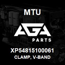 XP54815100061 MTU Clamp, V-Band | AGA Parts