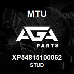 XP54815100062 MTU Stud | AGA Parts