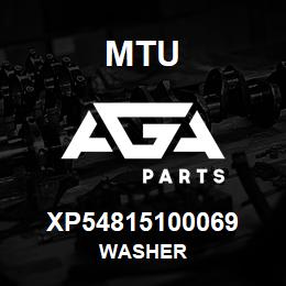 XP54815100069 MTU WASHER | AGA Parts