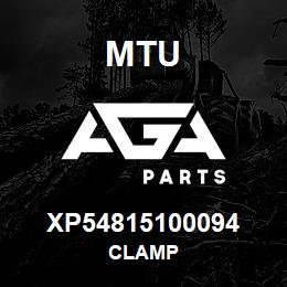 XP54815100094 MTU CLAMP | AGA Parts