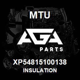 XP54815100138 MTU Insulation | AGA Parts