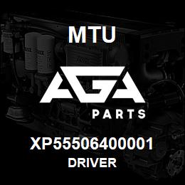 XP55506400001 MTU Driver | AGA Parts