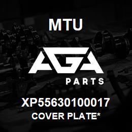 XP55630100017 MTU Cover Plate* | AGA Parts