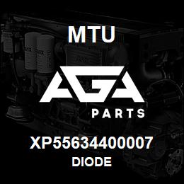 XP55634400007 MTU DIODE | AGA Parts