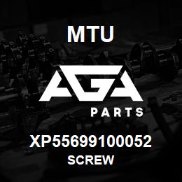 XP55699100052 MTU Screw | AGA Parts