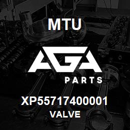 XP55717400001 MTU Valve | AGA Parts