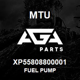 XP55808800001 MTU FUEL PUMP | AGA Parts