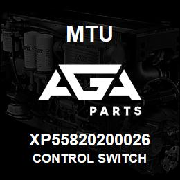 XP55820200026 MTU CONTROL SWITCH | AGA Parts