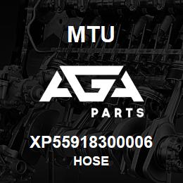 XP55918300006 MTU HOSE | AGA Parts