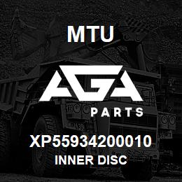 XP55934200010 MTU INNER DISC | AGA Parts