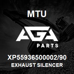 XP55936500002/90 MTU EXHAUST SILENCER | AGA Parts