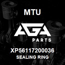 XP56117200036 MTU SEALING RING | AGA Parts