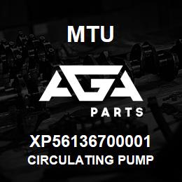 XP56136700001 MTU CIRCULATING PUMP | AGA Parts