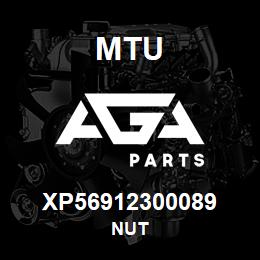 XP56912300089 MTU NUT | AGA Parts