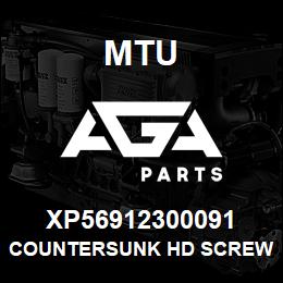 XP56912300091 MTU COUNTERSUNK HD SCREW | AGA Parts