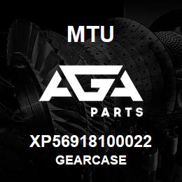 XP56918100022 MTU GEARCASE | AGA Parts