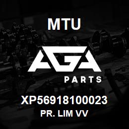 XP56918100023 MTU PR. LIM VV | AGA Parts