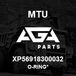 XP56918300032 MTU O-Ring* | AGA Parts