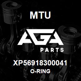 XP56918300041 MTU O-RING | AGA Parts